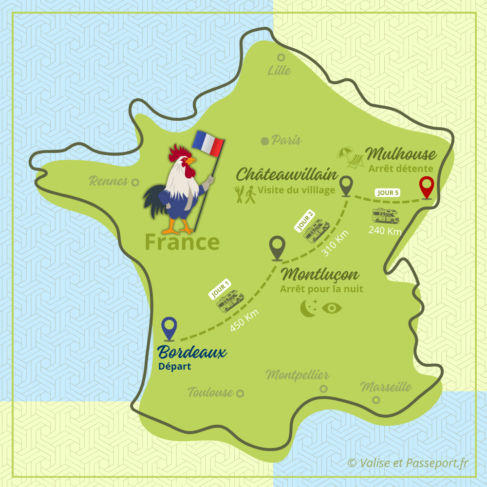 JAN-3-Nous-traversons-le-france-carte ✍️ #3 : Nous traversons la France direction l’Allemagne 🚐 🇫🇷