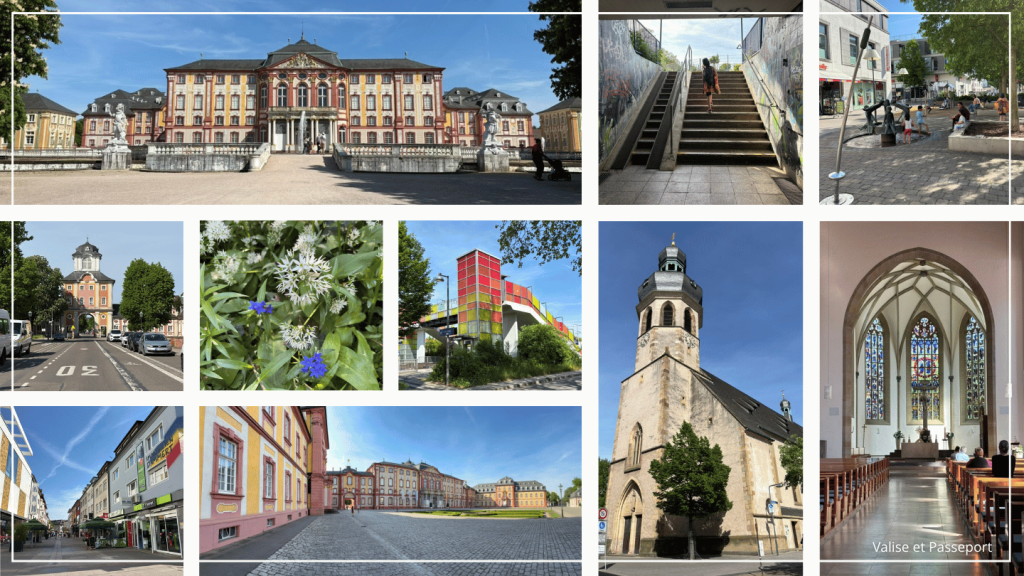 JAN-3-mosaique-visite-Bruchsal-allemagne-pano-web-1024x576 🐌 #4 - Début de notre séjour en Allemagne : entre visites et arrêt au stand 🇩🇪 🚐 👁️