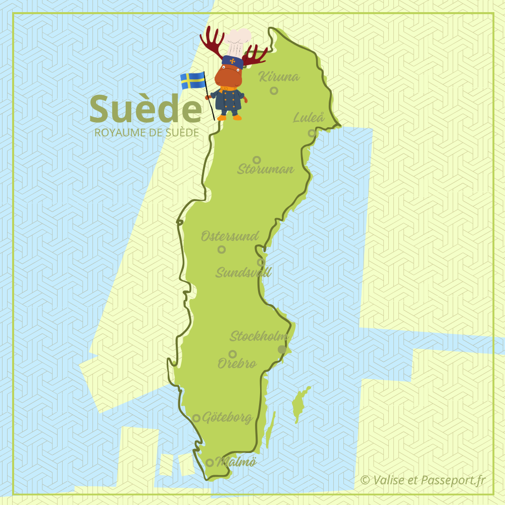 suede-carte-avec-pays Suède